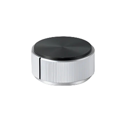 K-52-KE-L, Sato Parts 6.0mm Shaft, 32.0mm Splined Aluminum Knob with Line