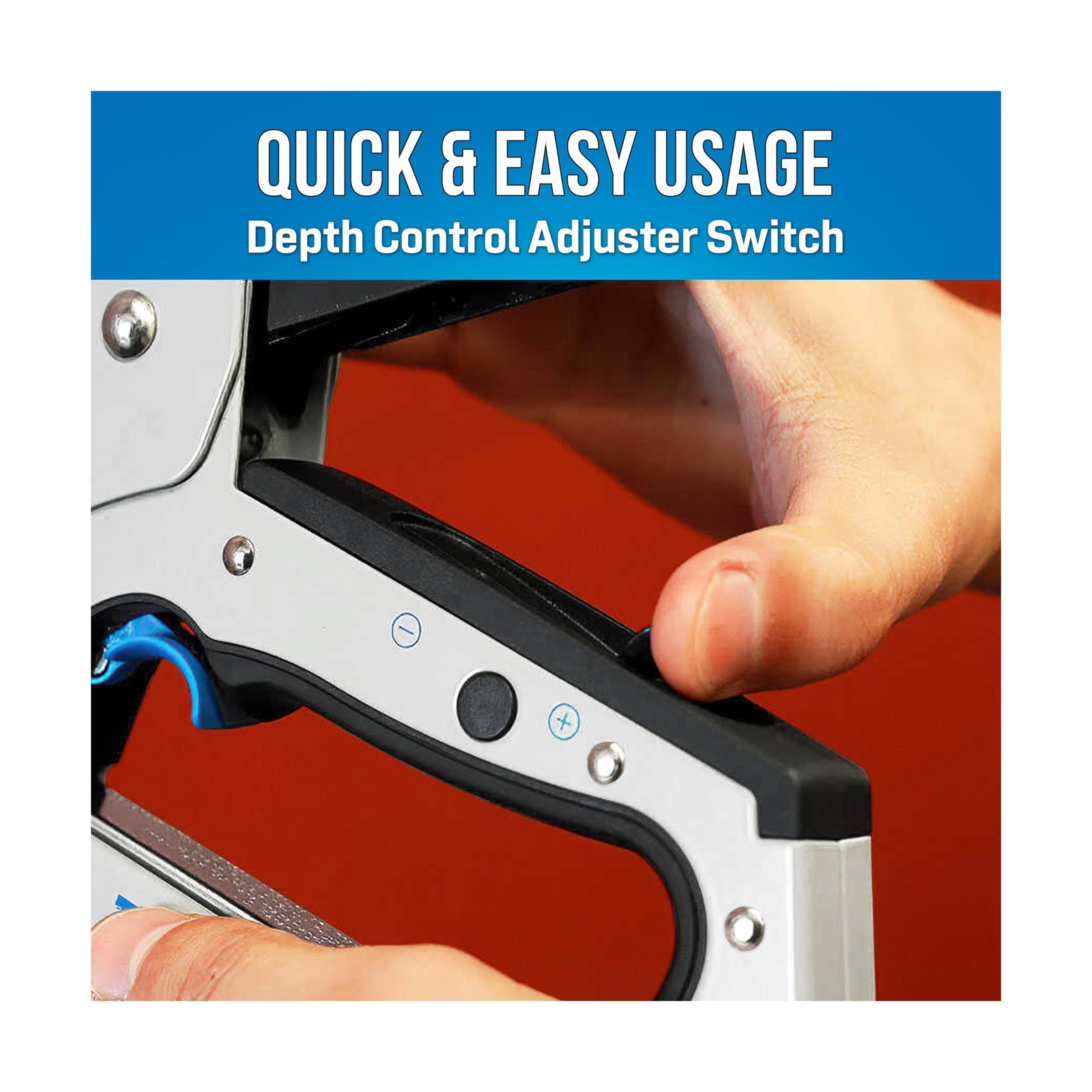 Jonard Tools STG-100 TriggerTack Insulated Cable Stapler – Advanced Trigge