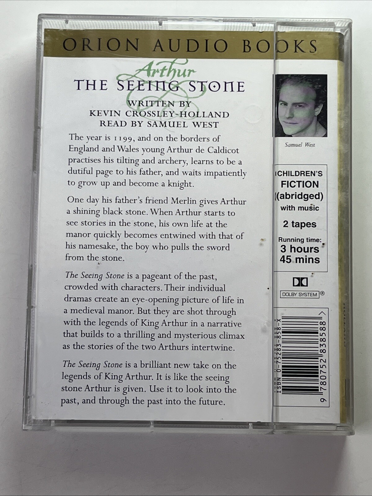 4 x Audiobook Cassette Tape Bundle - Blackadder /Just So Stories /Robert Westall