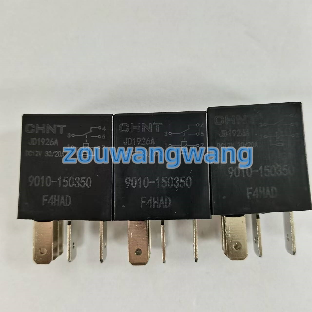 3PCS New JD1926A 30A/20A 12V Relay 5 Pins For CHNT Free delivery
