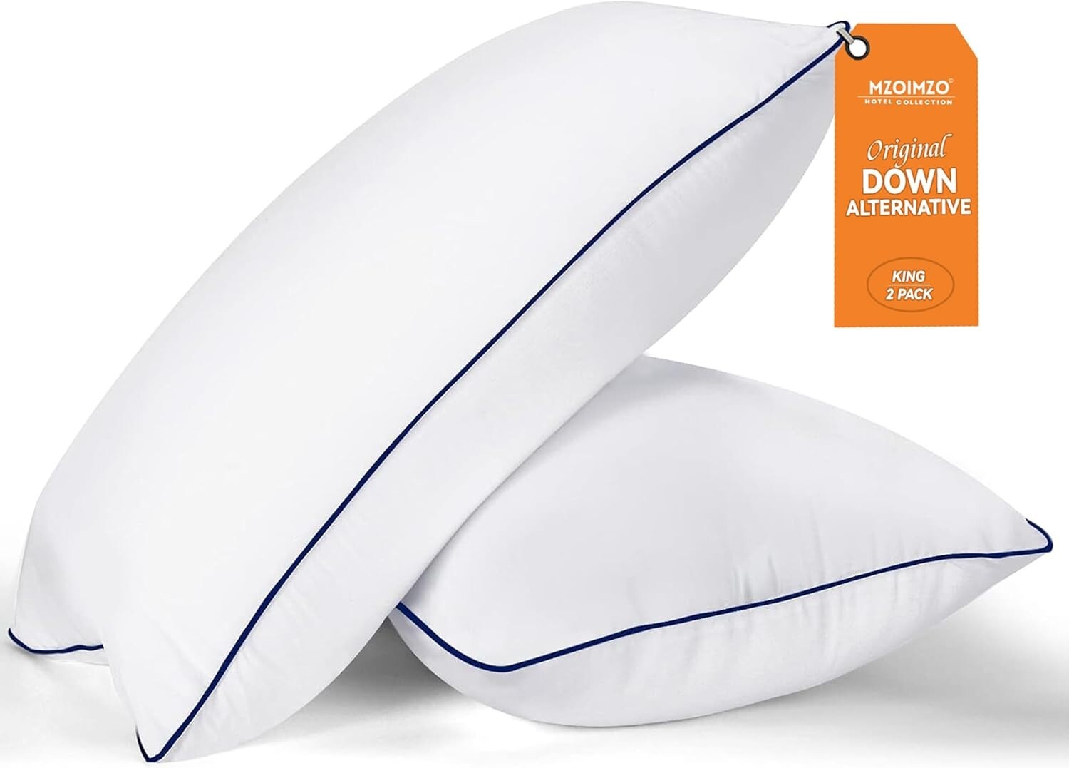 Bed Pillows for Sleeping- King Size, Set of 2, Cooling Hotel Quality with Premiu