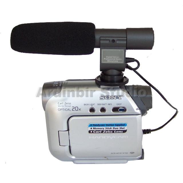 Stereo Video Shotgun Microphone for JVC Everio GZ-HD7