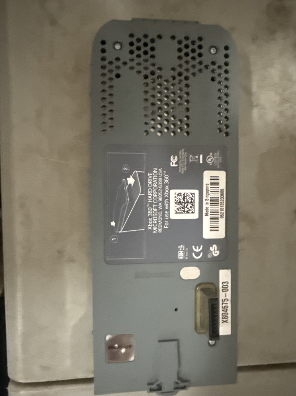 Authentic Microsoft XBOX 360 20GB Hard Drive