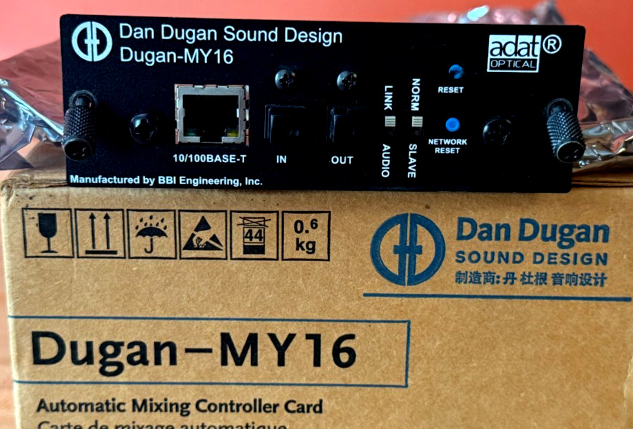 YAMAHA DUGAN-MY16 AUTOMATIC MIXING CONTROLLER CARD NICE! BUY IT NOW!