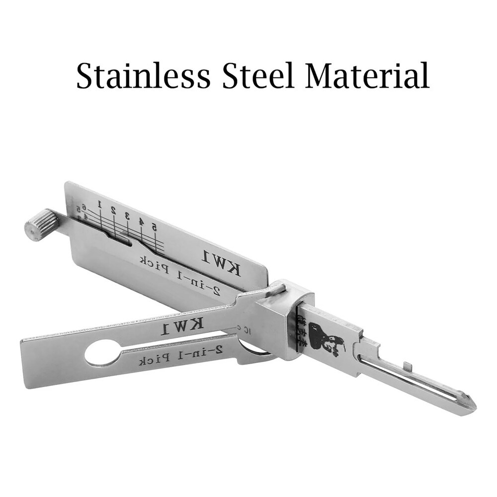 2 In 1 KW1 Key Precision Hook and Pick Set Maintenance Repair Tool