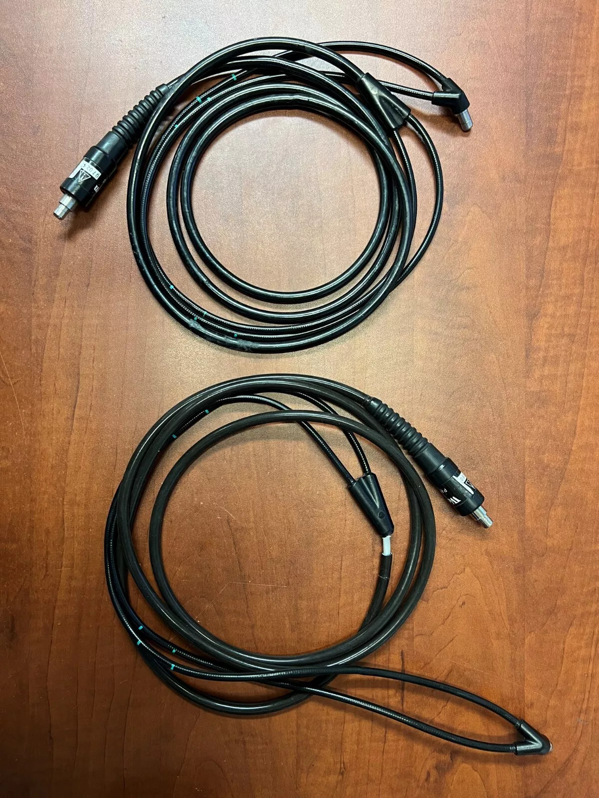 Lot 2 Welch Allyn Fiber Optic Bifurcated Headlight Cable - Used