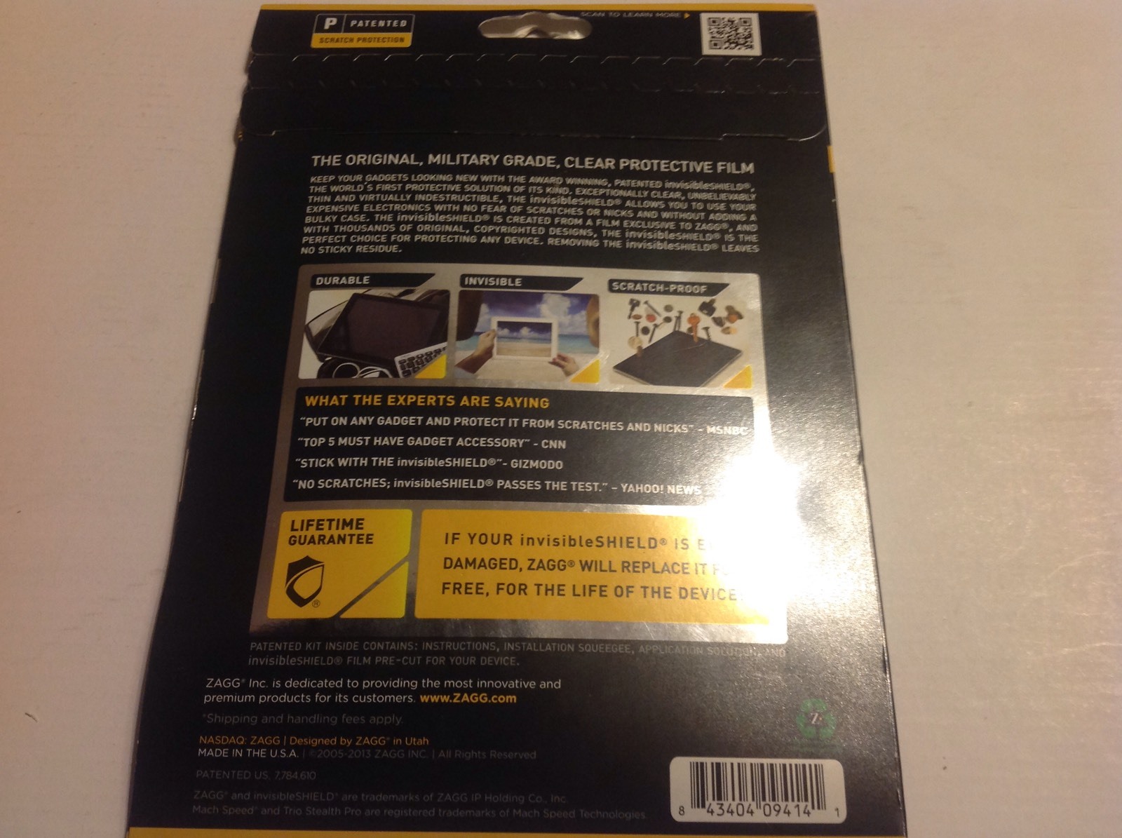 Zagg invisible Shield Trio Stealth G2 7" by Screen Protector - Zagg - Deal