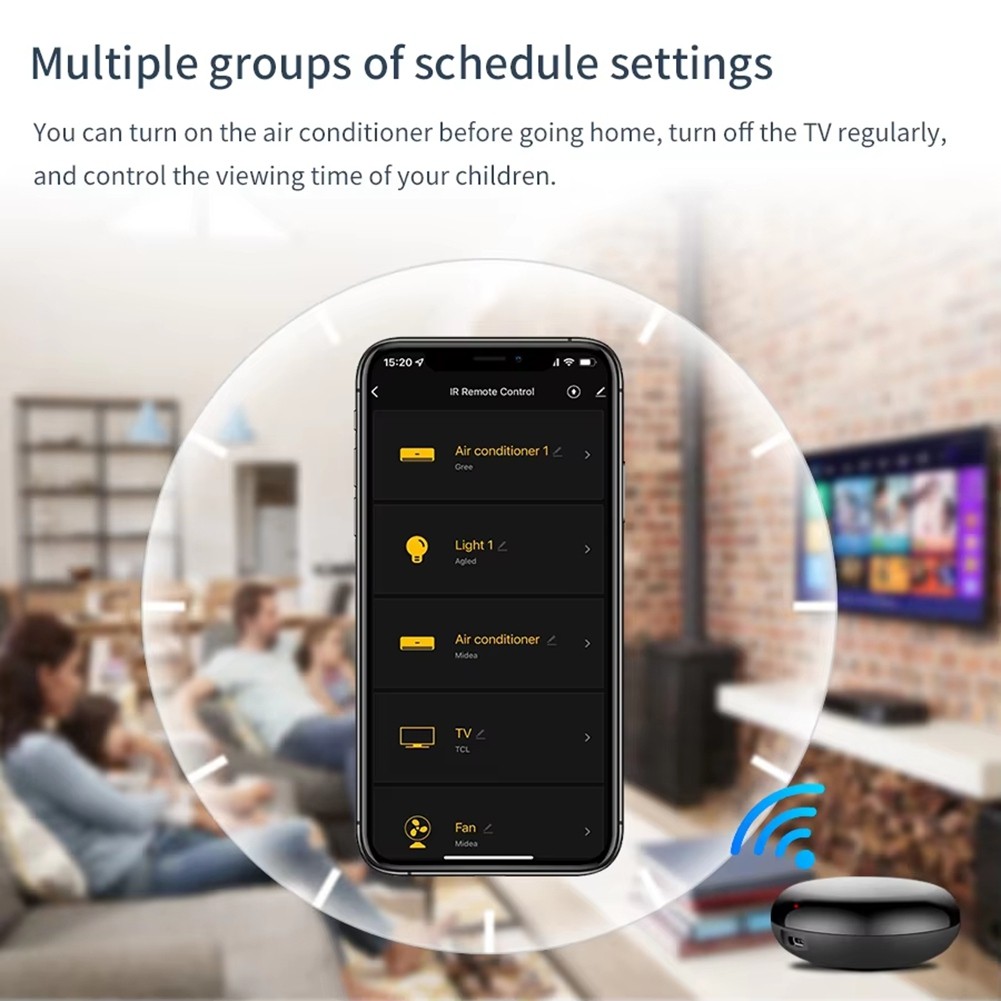 Tuya WiFi IR Remote Control Home Universal Infrared Remote Controller7428
