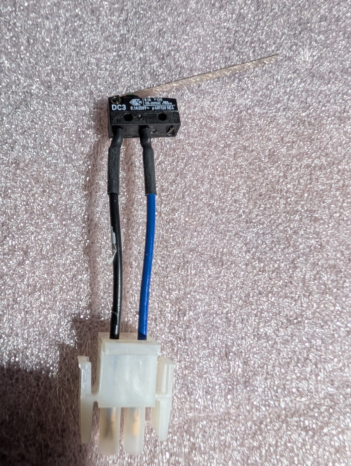 DC3 Micro Lever Switch T120 -With Lever and Harness Microswitch Fast Ship! #S116