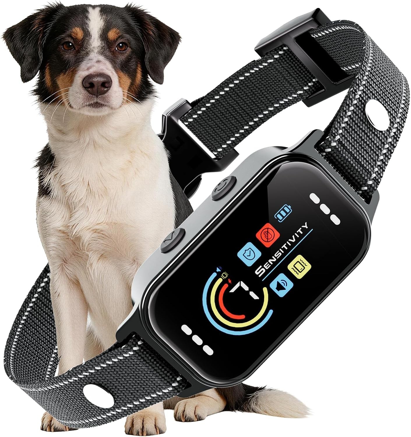 Collar Electrónico Antiladridos Para Perros Entrenamiento Sin Ladridos De Ladrar