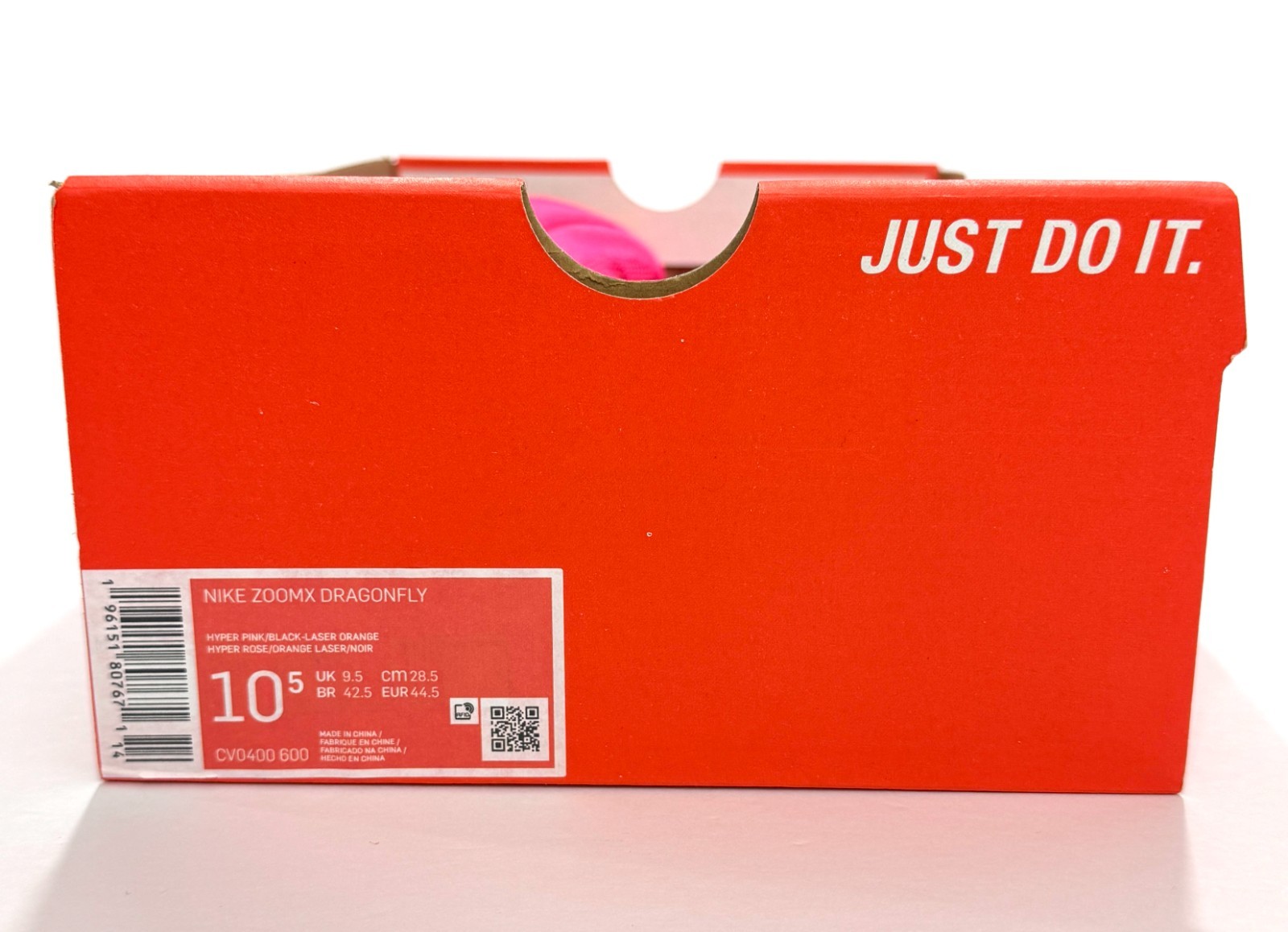 Nike ZoomX Dragonfly Hyper Pink Orange Track Spikes CV0400-600 Mens 10 - 11