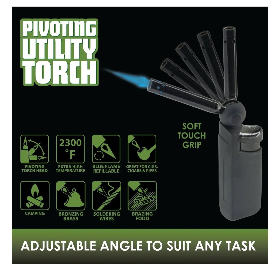 SmokeZilla Pivot Utility Lighter 144ct