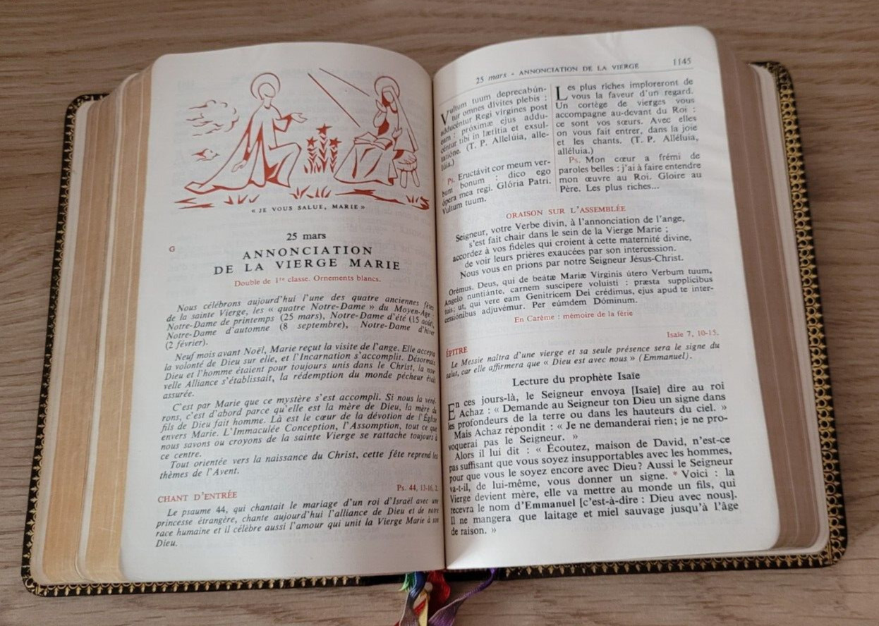 Old Biblical Missal