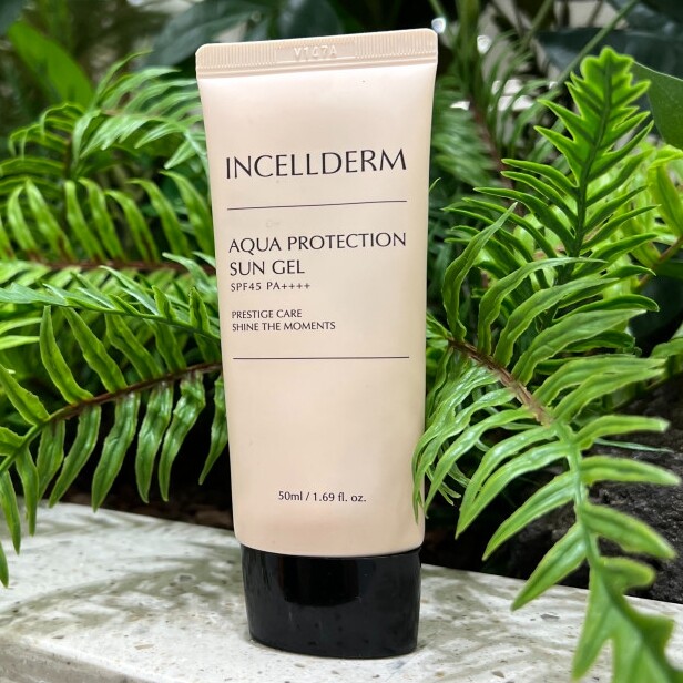 INCELLDERM Aqua Protection Sun Gel 50ml SPF50+ / PA+++ Sunscreen Sun Cream