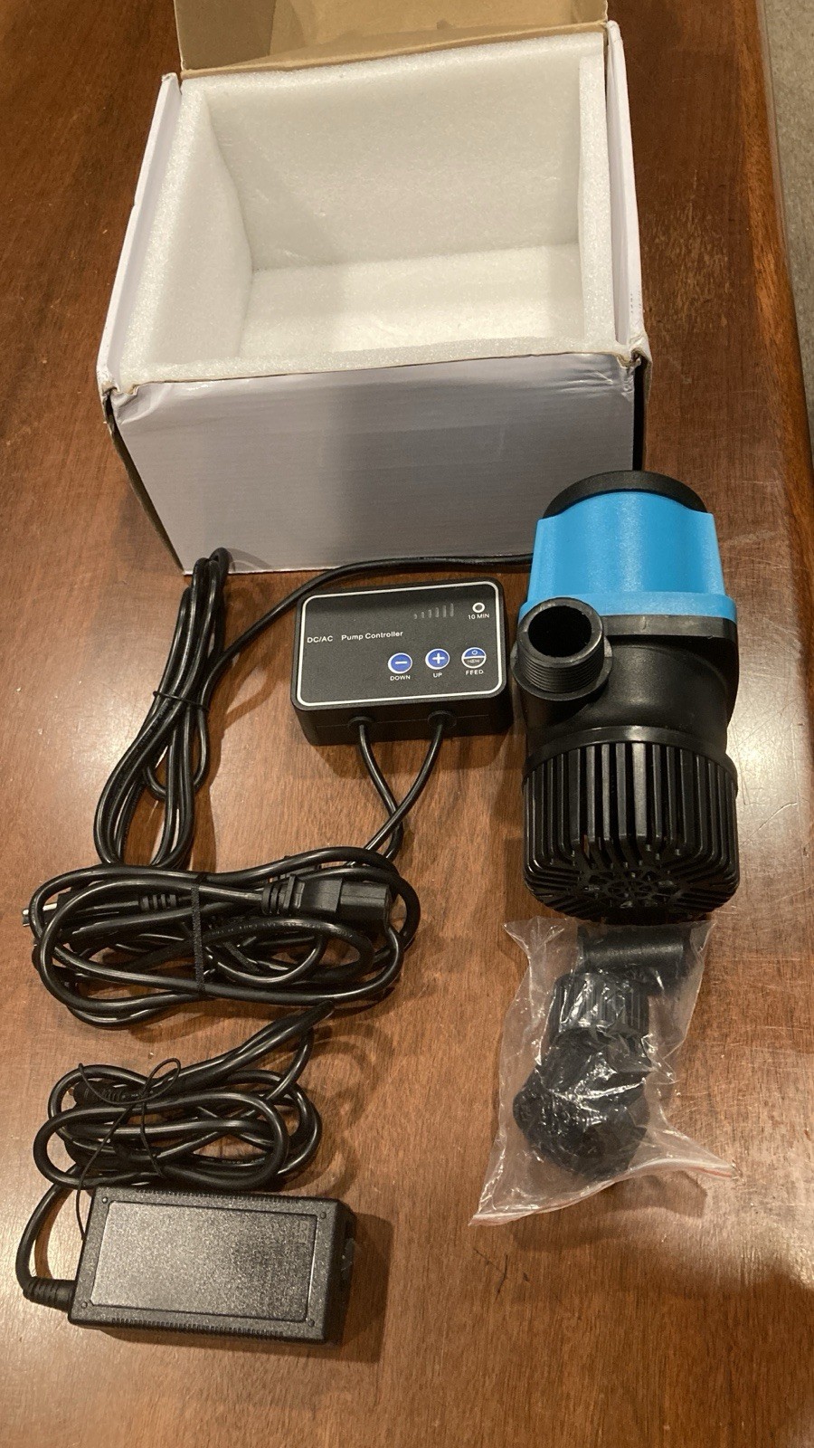 JEREPET  ECO DC Aquarium Water Pump Controller Marine & Freshwater Use Open Box