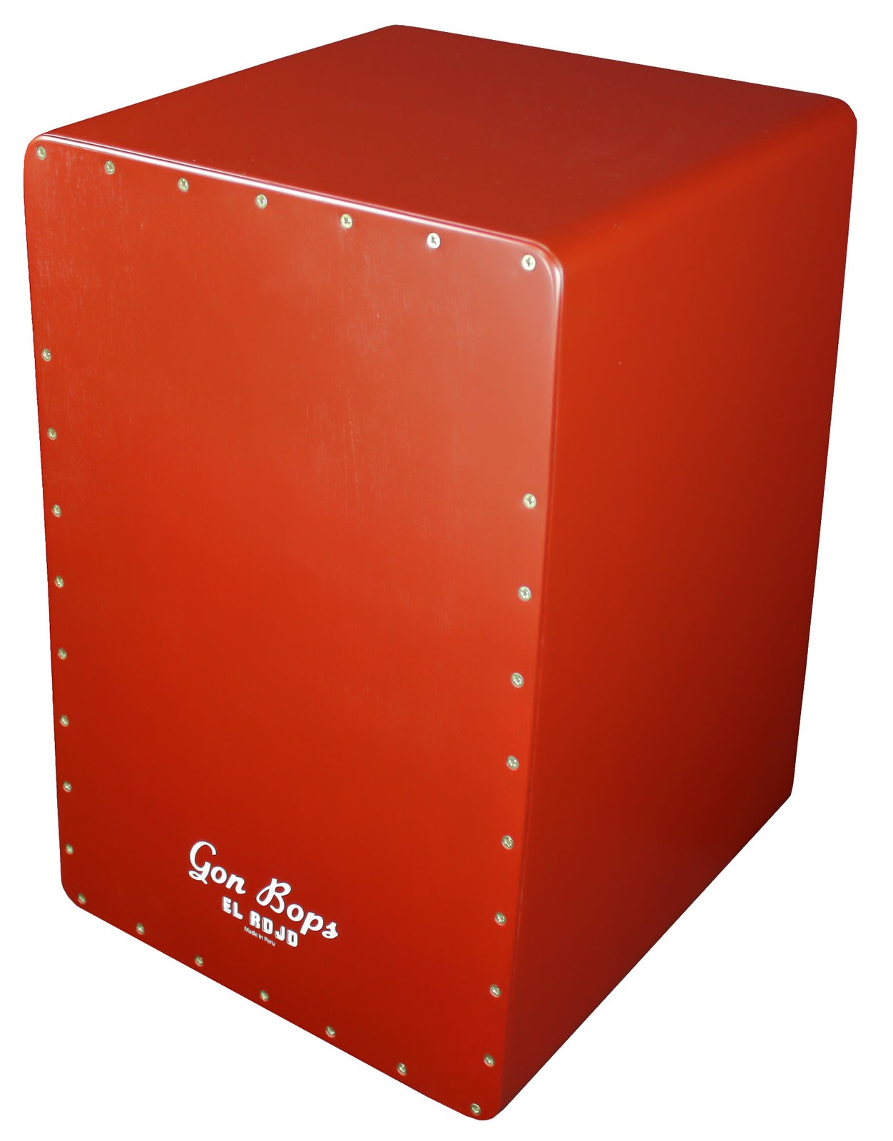 Gon Bops El Rojo Cajon Drum Flamenco