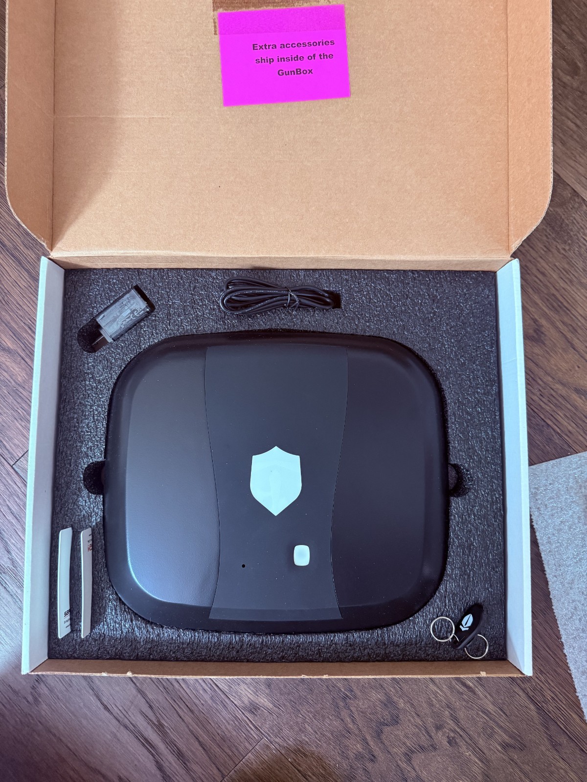 The GunBox 2.0 Biometric Gun Safe