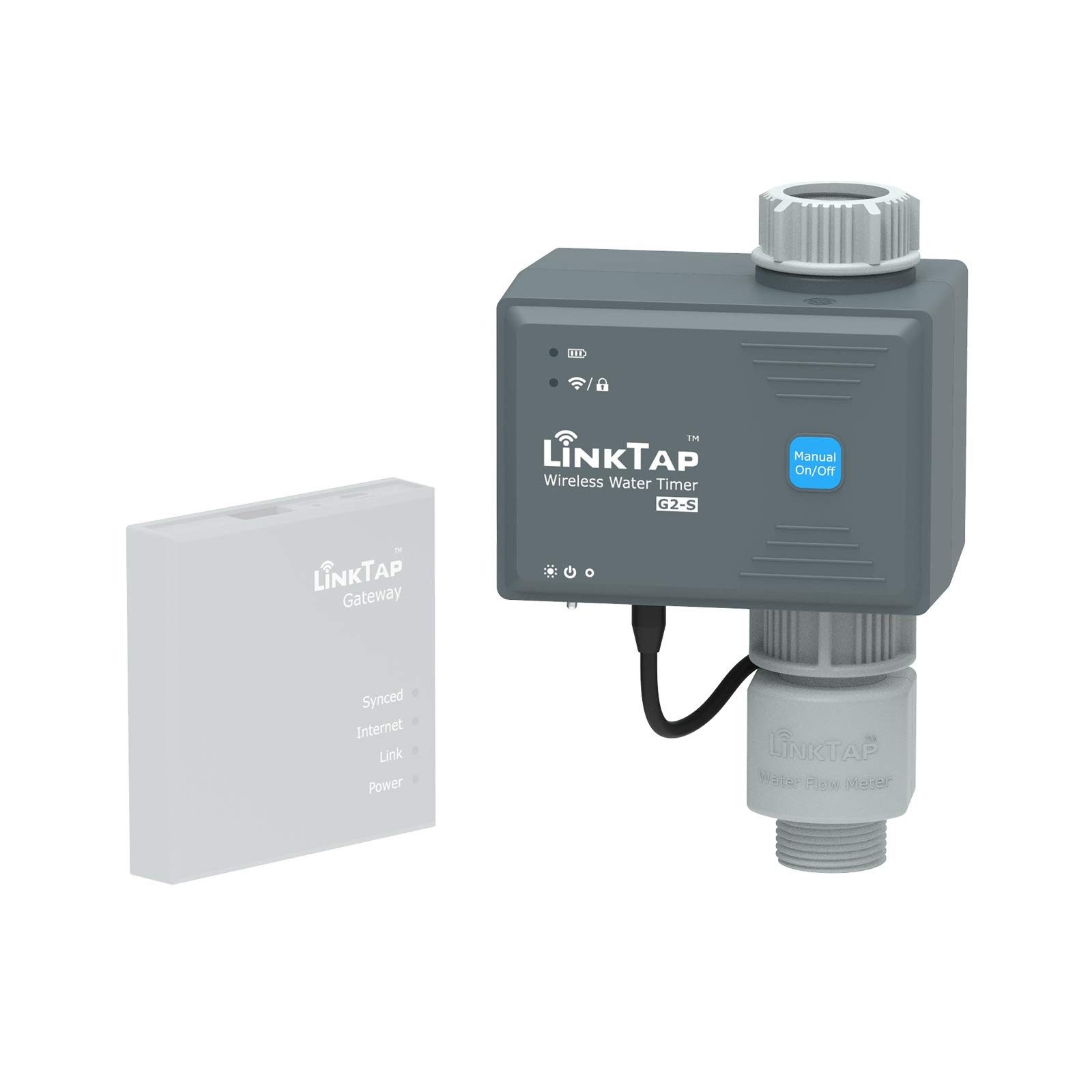 LinkTap G2S Smart Hose Timer, Weather/Volume Control, Gateway Required