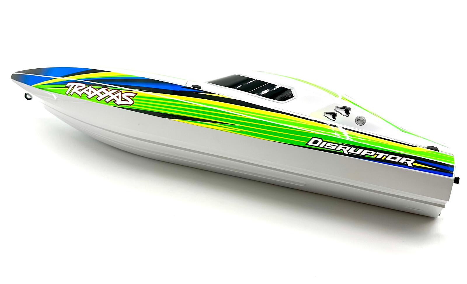 Fits Disruptor Boat HULL & Hatch (Green graphics 10615 10616) Traxxas 106064-4