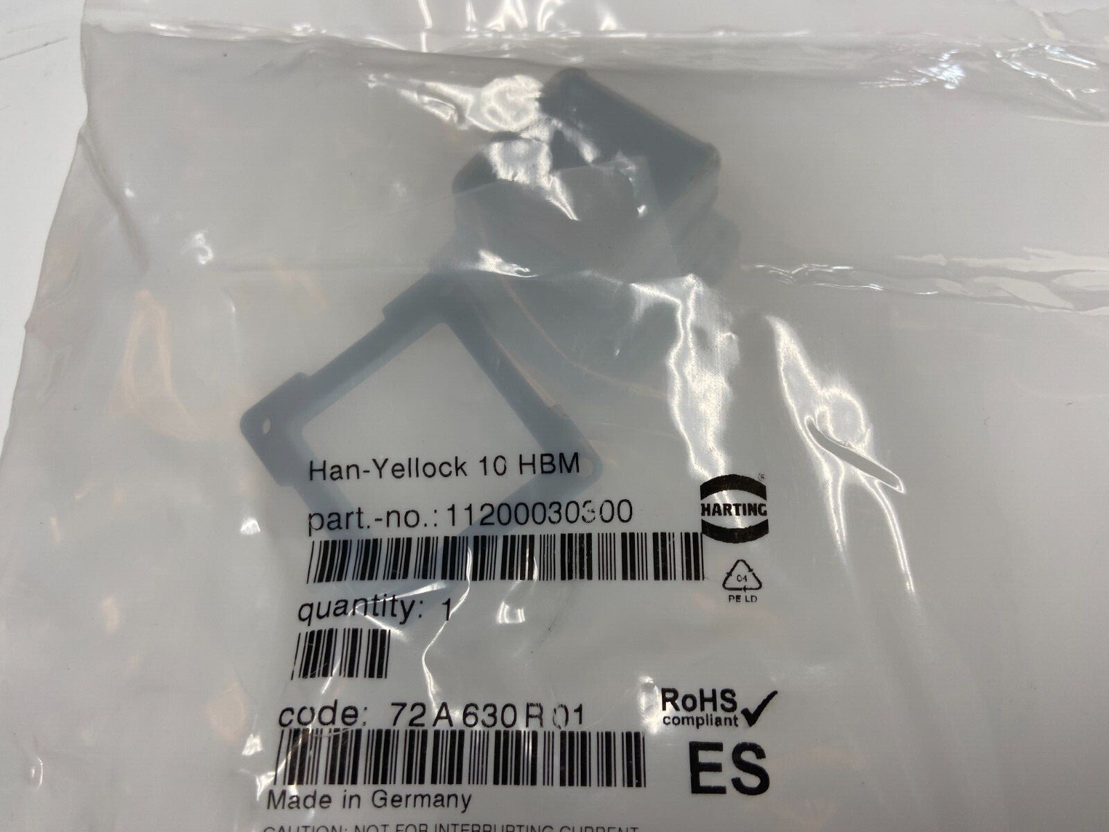11200030300 harting Connectors Han-Yellock 10 bulk head mount housing