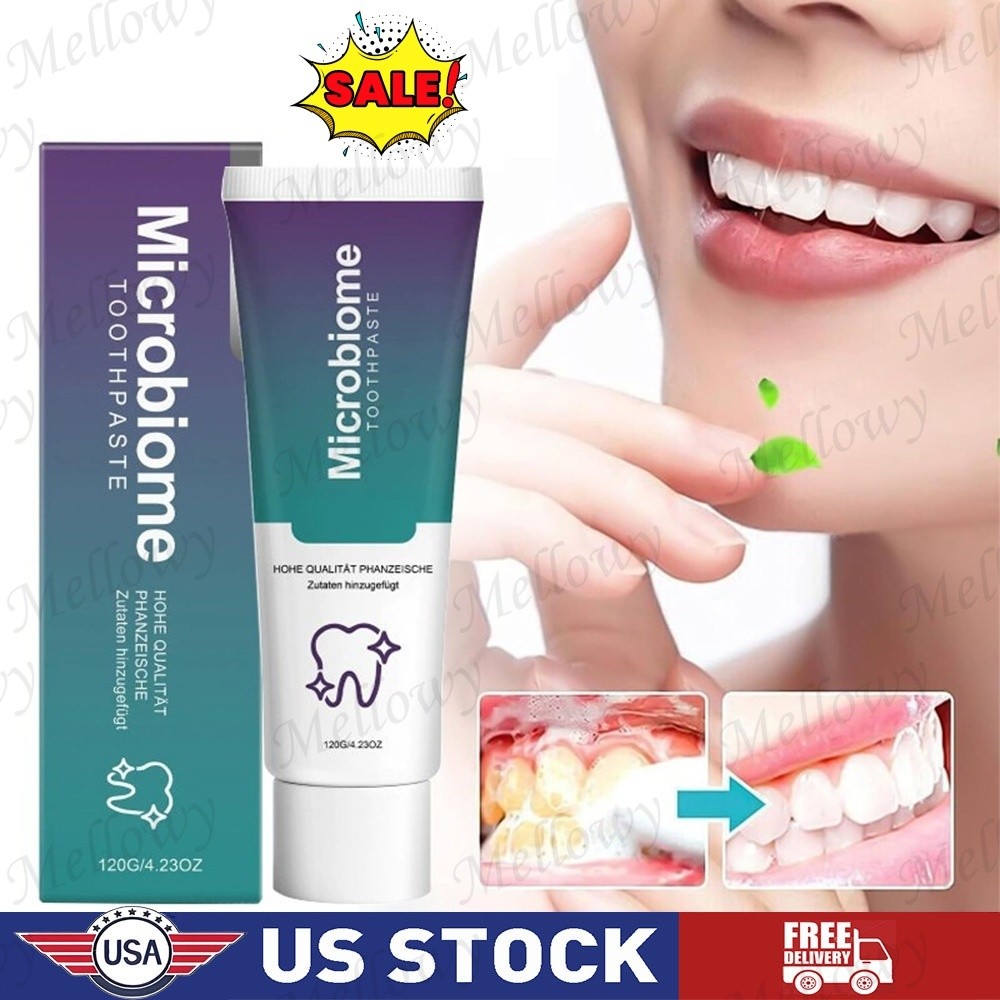 Microbiome Mint Flavor Gum Toothpaste Cleaning Toothpaste Sensitive Teeth 120g
