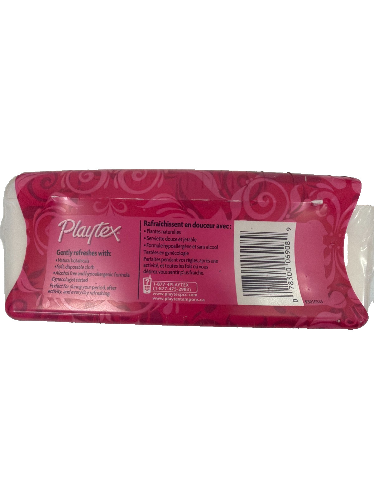 Playtex Personal Wipes Light Fresh Scent SEALED box 40 ct