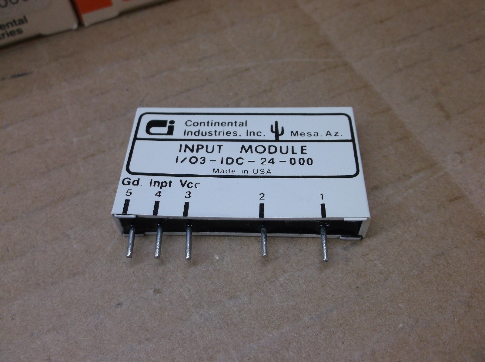 I/03-IDC-24-000 Continental NEW Box SSR Solid State Input Relay OPTO 22