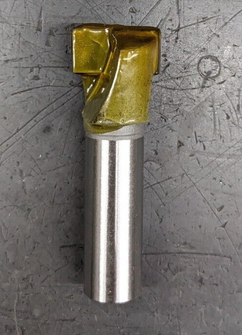 Carbide Tipped Bottom Cleaning Router Bit 3/4" CD 1/2" Shank Stair Tread 43-5340