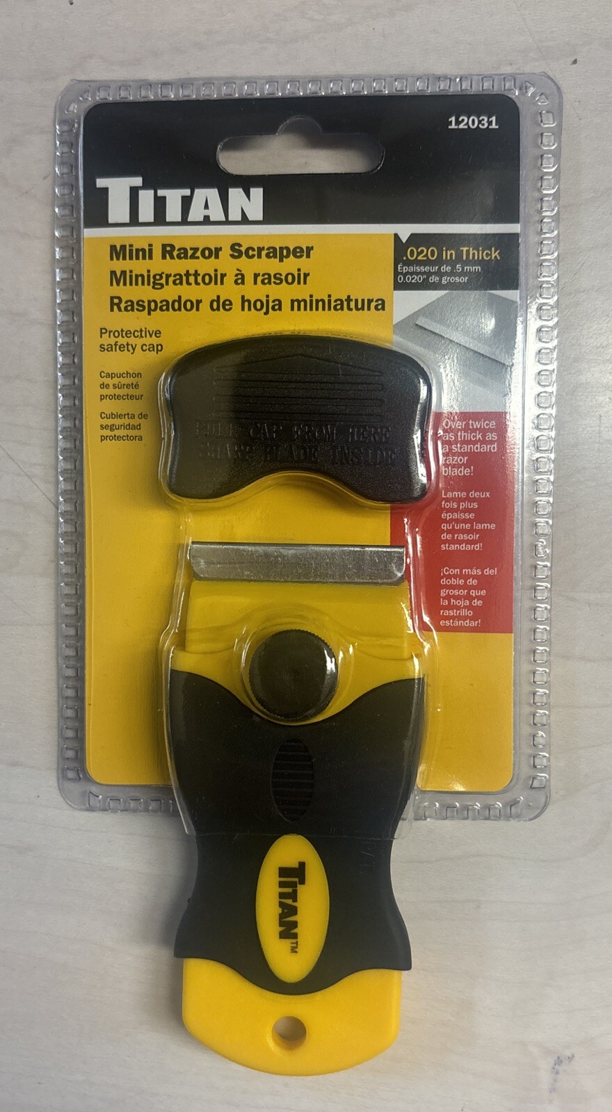 Titan Mini Razor Scraper 12031