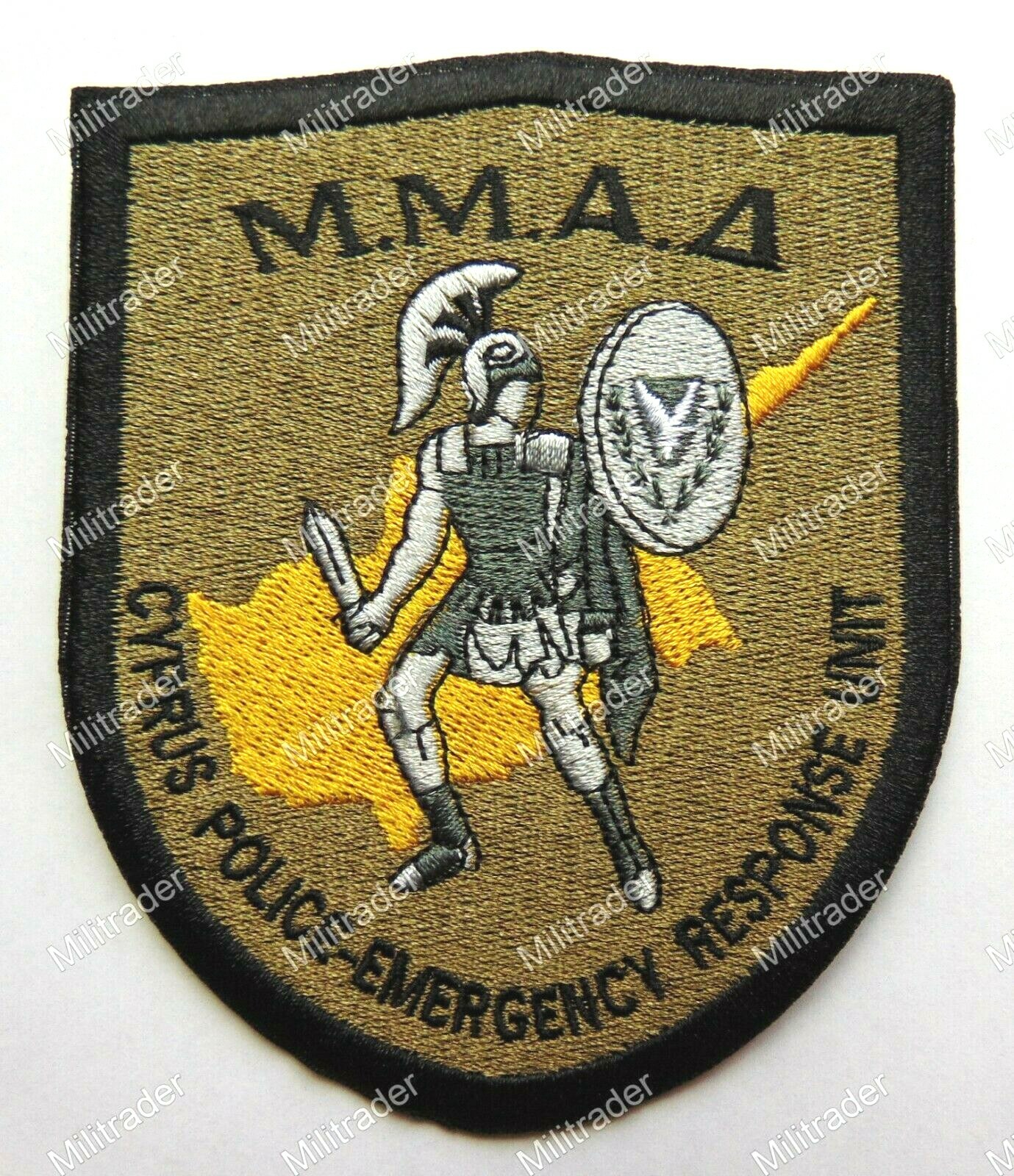 Cypus Hellenic Police Emergency Response Unit Patch