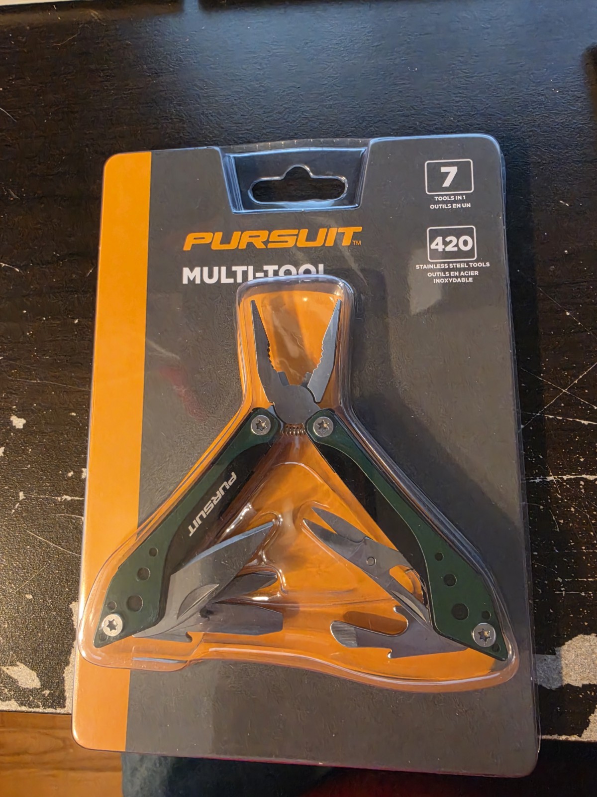 Pursuit Multi-Tool 7 Functions Stainless Steel 4257070 PURM.TL-GRN
