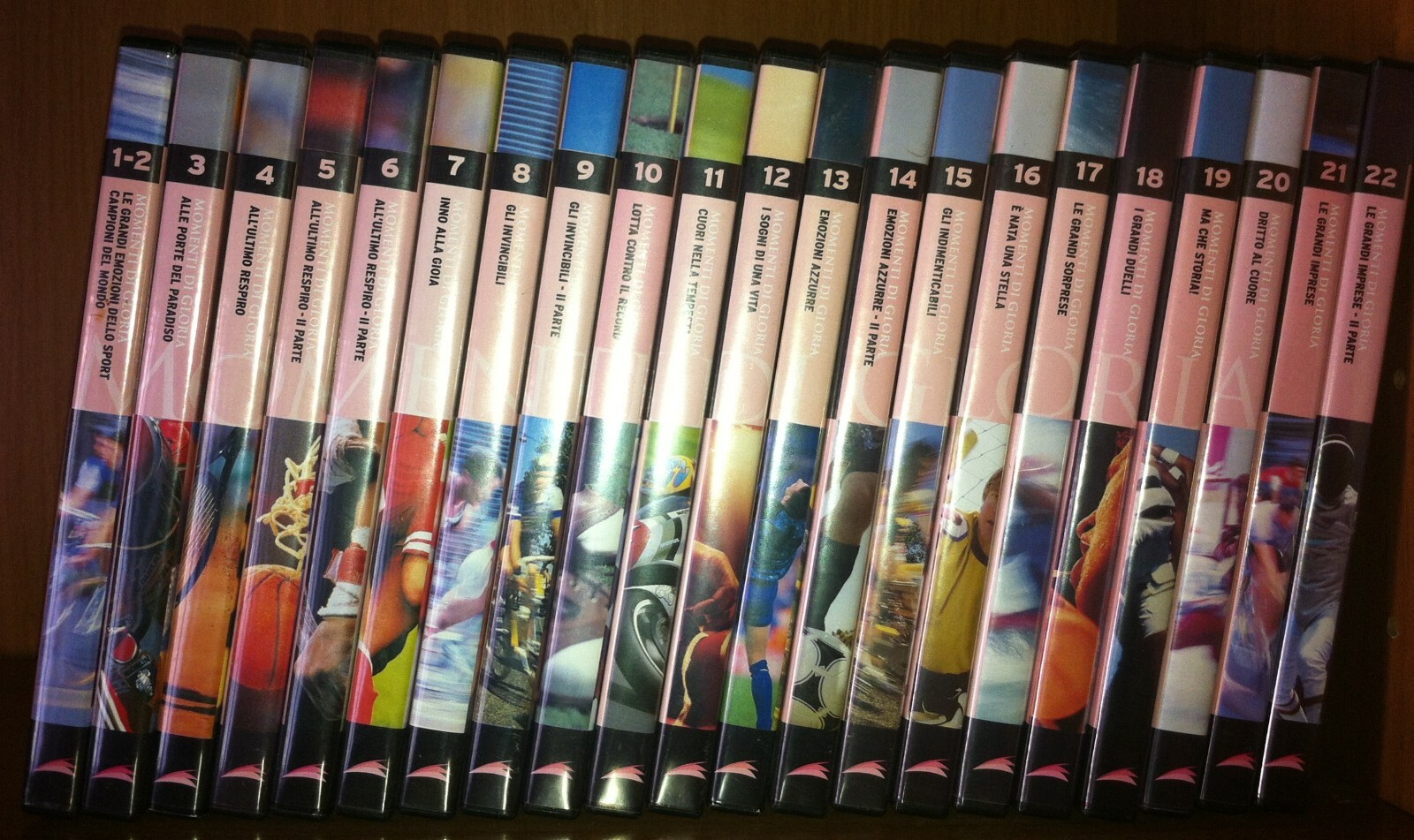 Complete Collection Moments Of Glory Gazzetta Dello Sport 22 DVD Out Of Print