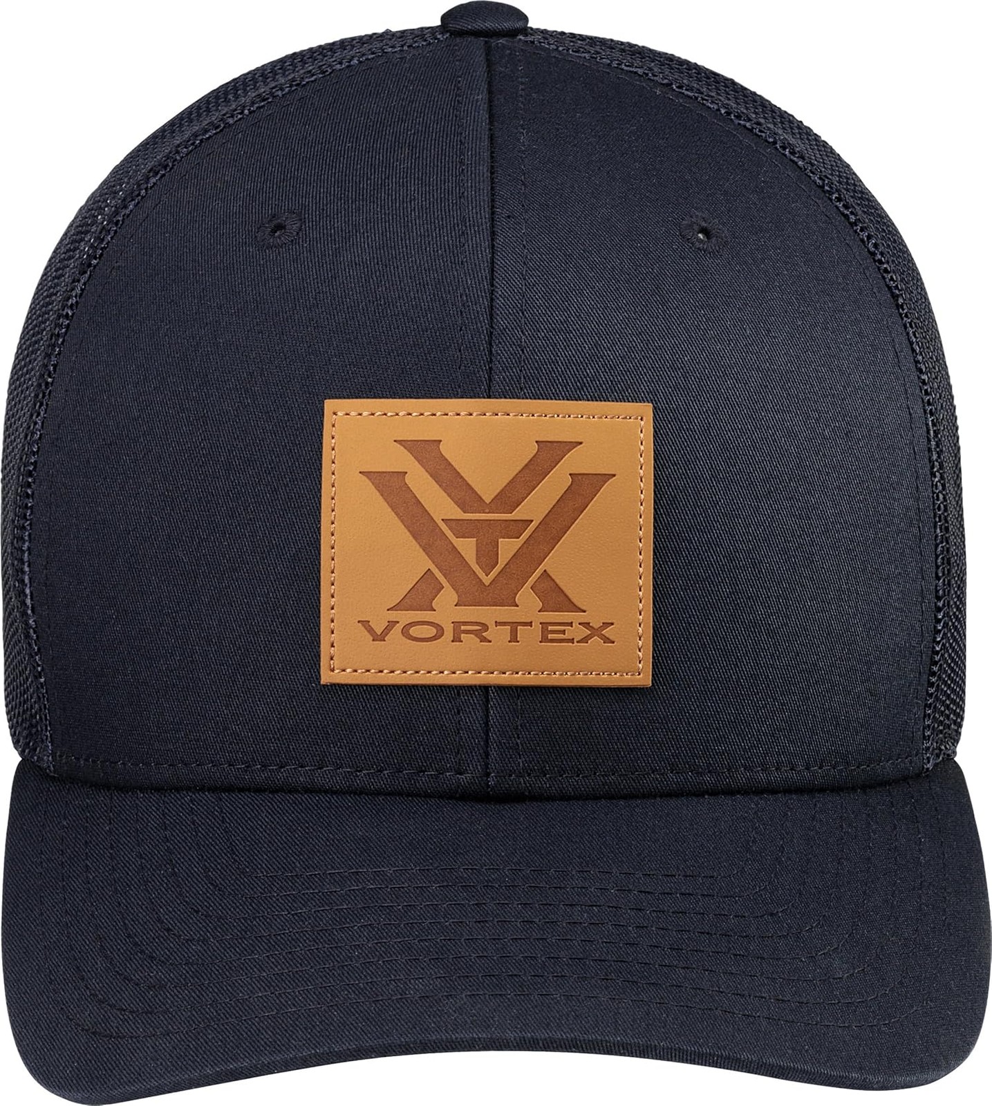 Vortex Optics Barneveld 608 Snap Back Hat - Navy W/ Leather Patch - OSFM