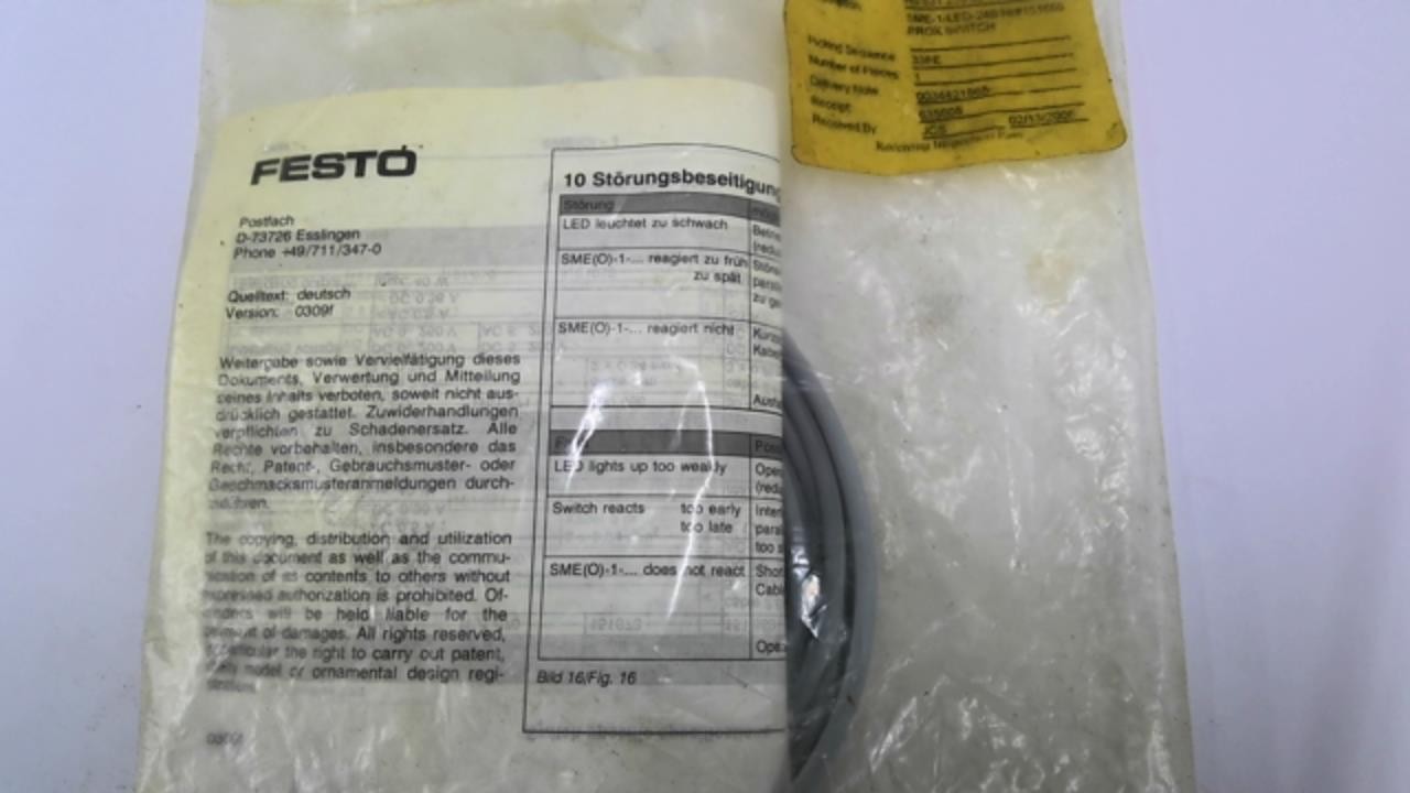Festo SME-LED-24B Nr#151669 Prox Switch