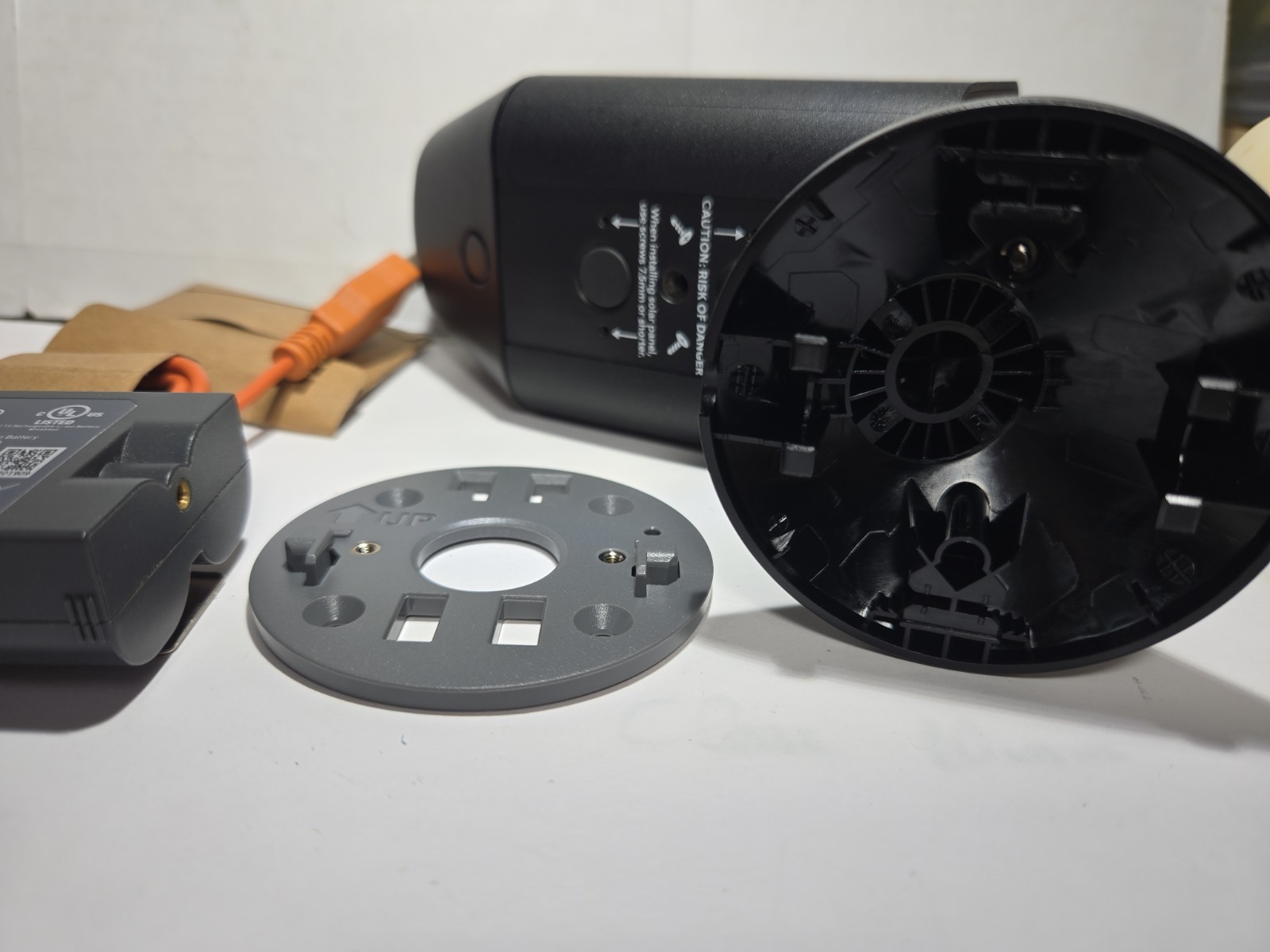 Ring Spotlight Cam Outdoor Battery Powered Security Camera Black