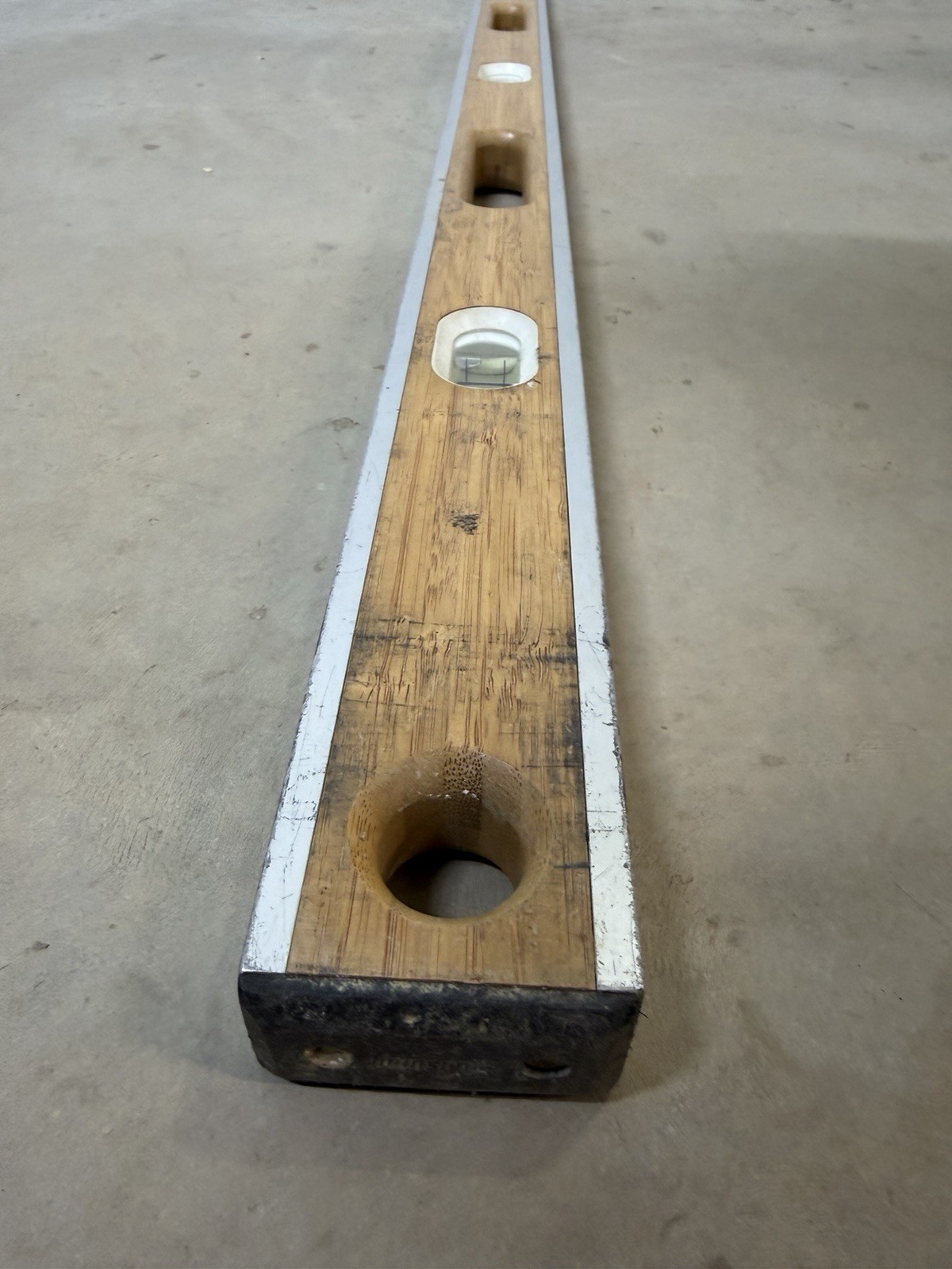 Johnson Level 48" EcoTech Wood Level Model Number 1610-4800
