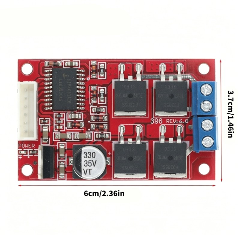 H Bridge Direct Current Motor Driver Controller Module DC10V-36V 450W Most