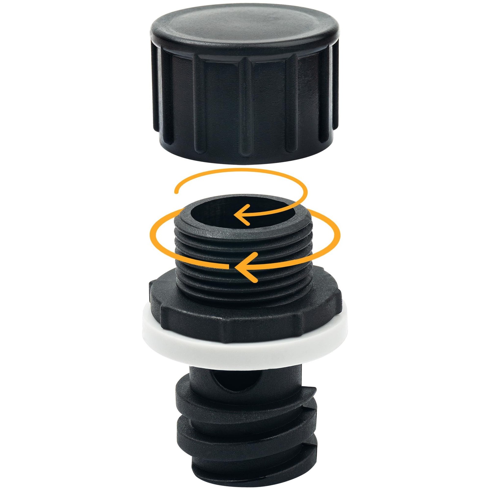 Cooler Drain Plug Hose Connection, Cooler Plug Replacement Compatible with Ye...