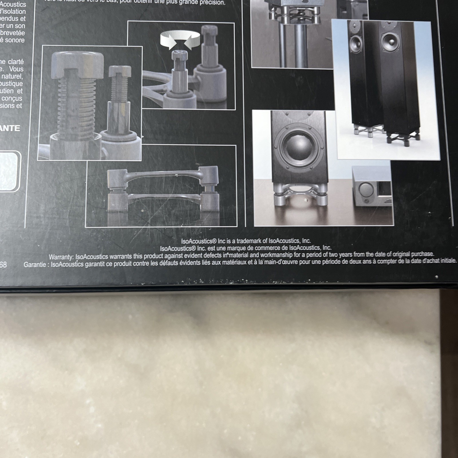 IsoAcoustics Aperta Speaker Stands Aluminum