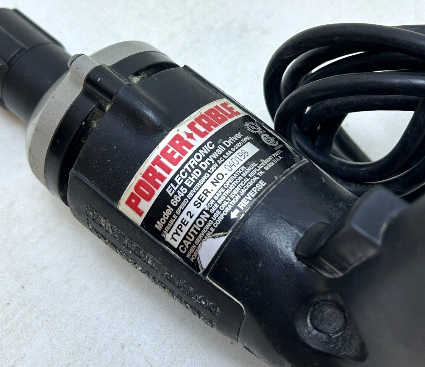 Porter Cable Model 6645 EHD Drywall Driver