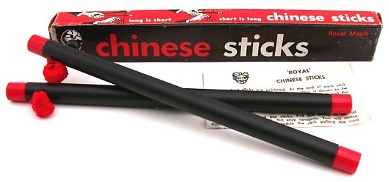 Vintage 1960s Royal Chinese Magic Sticks | Abracadabra Magic Act | Original Box