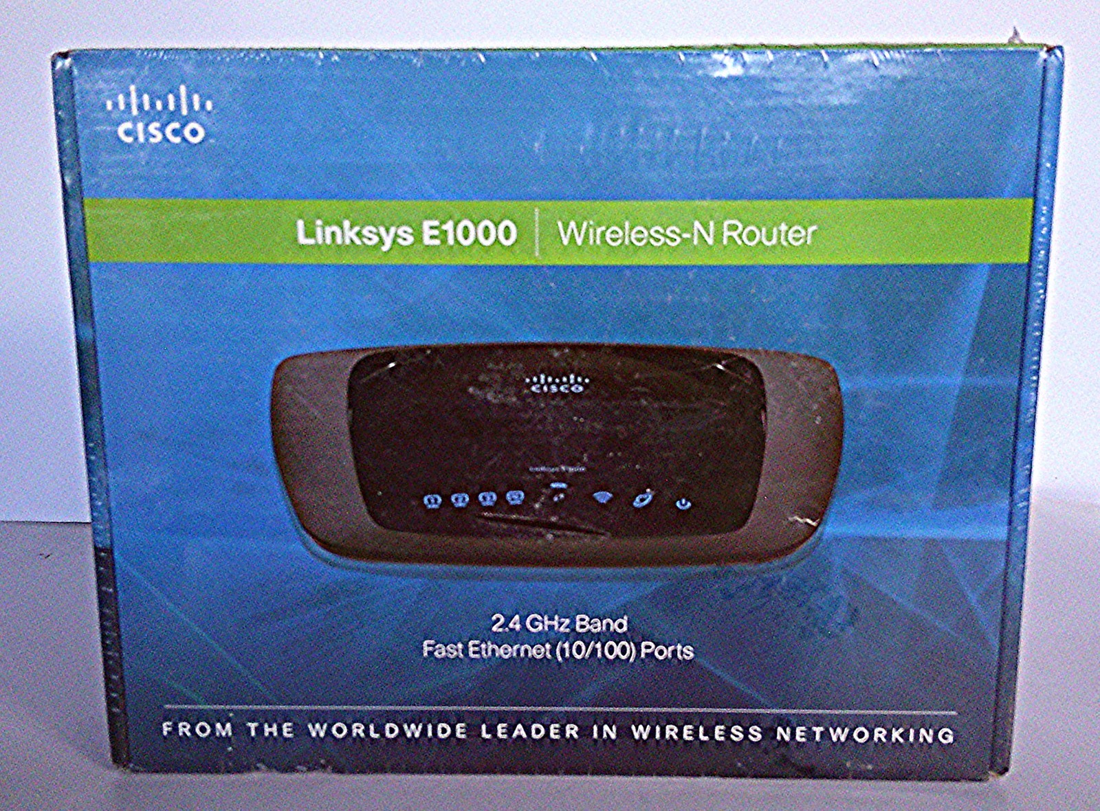 Cisco Linksys E1000 Wireless-N Router – Sealed – 2.4GHz, 4 Ports, 300Mbps