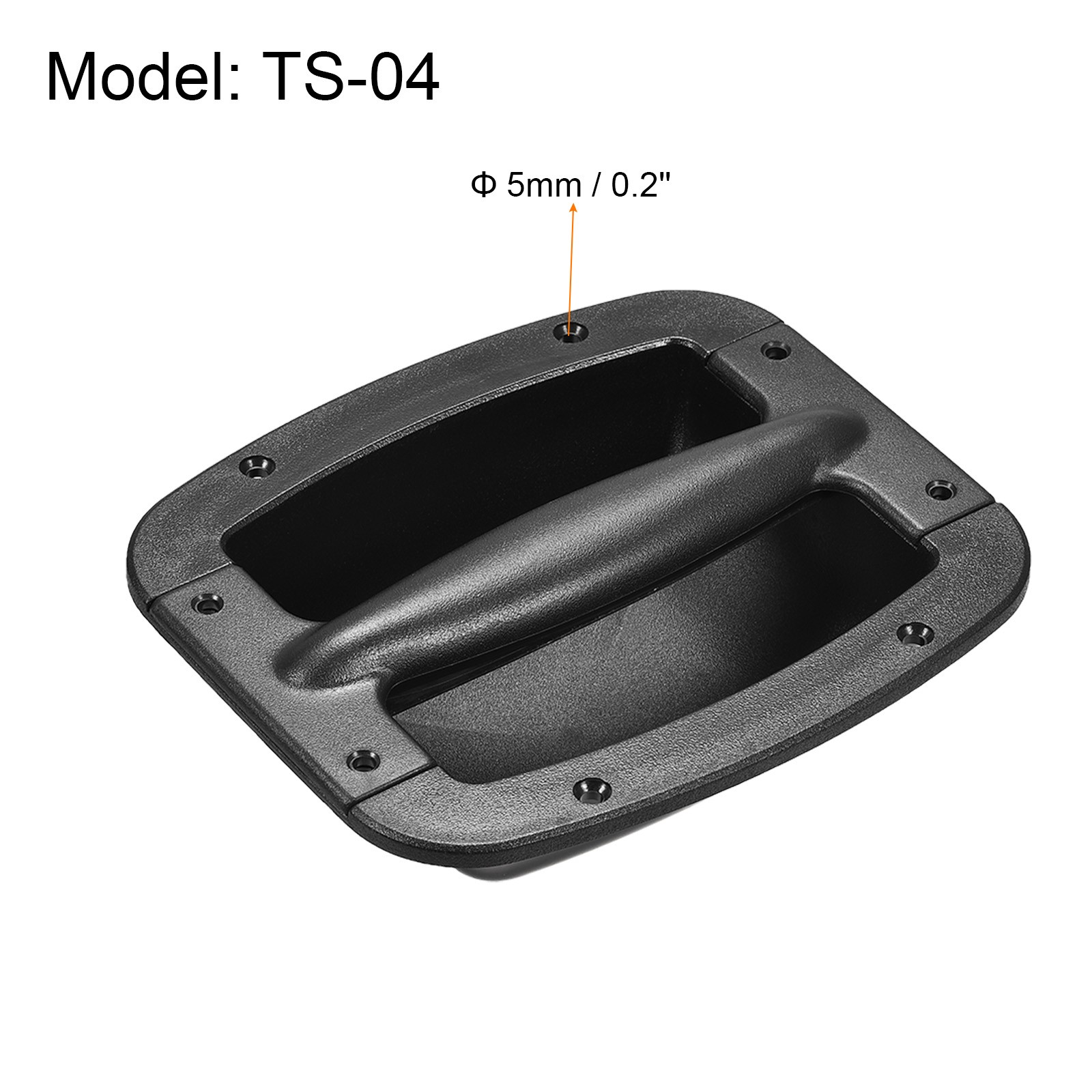 Recessed Speaker Handle Grasp Holder 2 Pcs
