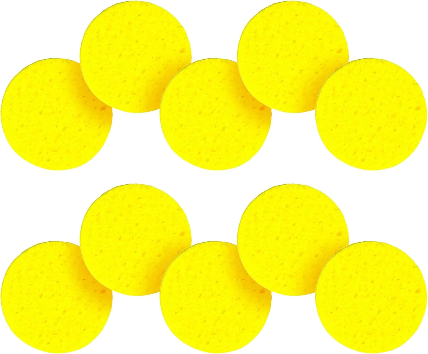 Hermit Crab Sponges for Water, 10 Pack Unbleached Hermit Crab Accessories & Supp