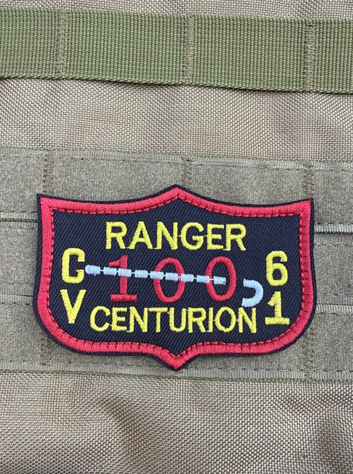 TOP GUN CV-61 USS Ranger 100 Centurion Maverick Goose US Navy Squadron Patch