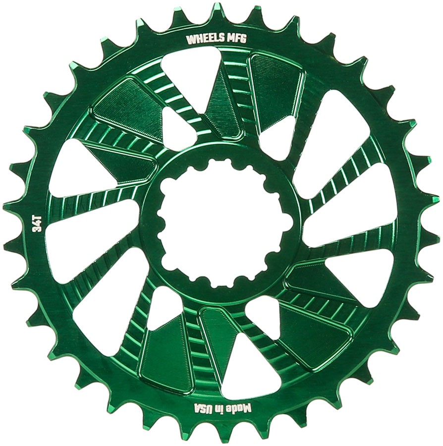 3-Bolt Direct Mount T-Type Chain Compatible Chainring - Wheels Manufacturing