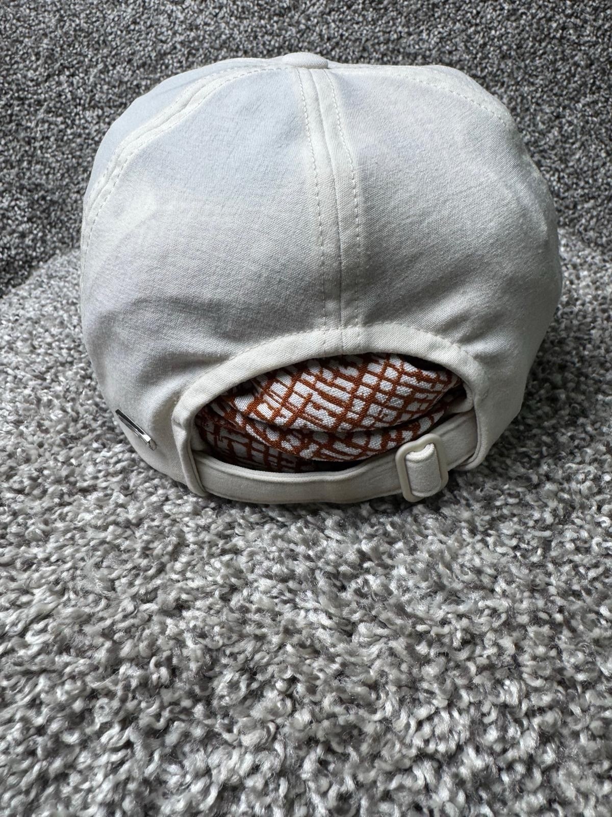 Lululemon Baller Hat Cap Strapback One Size White Adjustable Logo Solf Shell