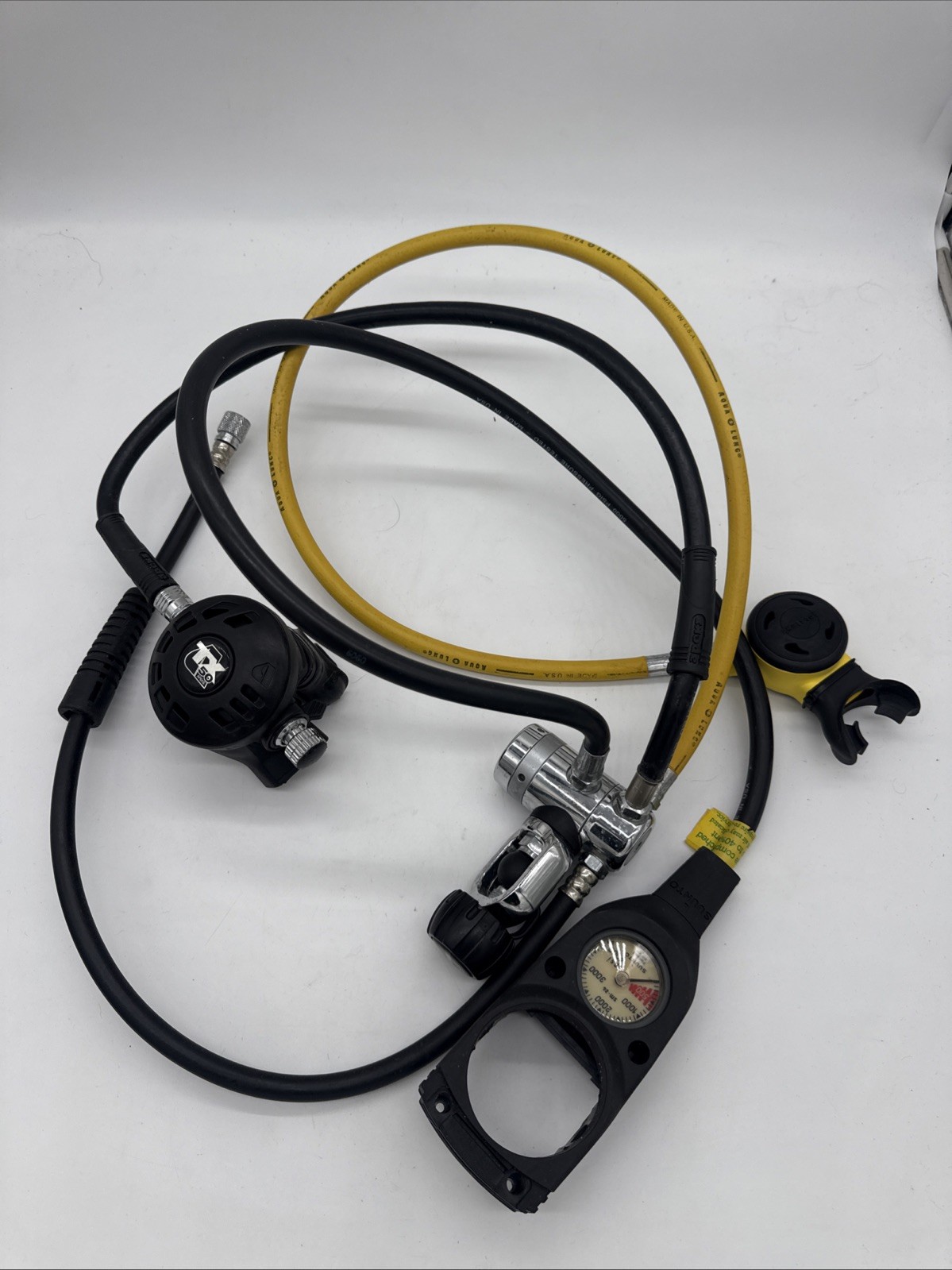 Apeks TX 50 Mouthpiece W/ Regulator with SUUNTO W/ Aqualung Mouthpiece