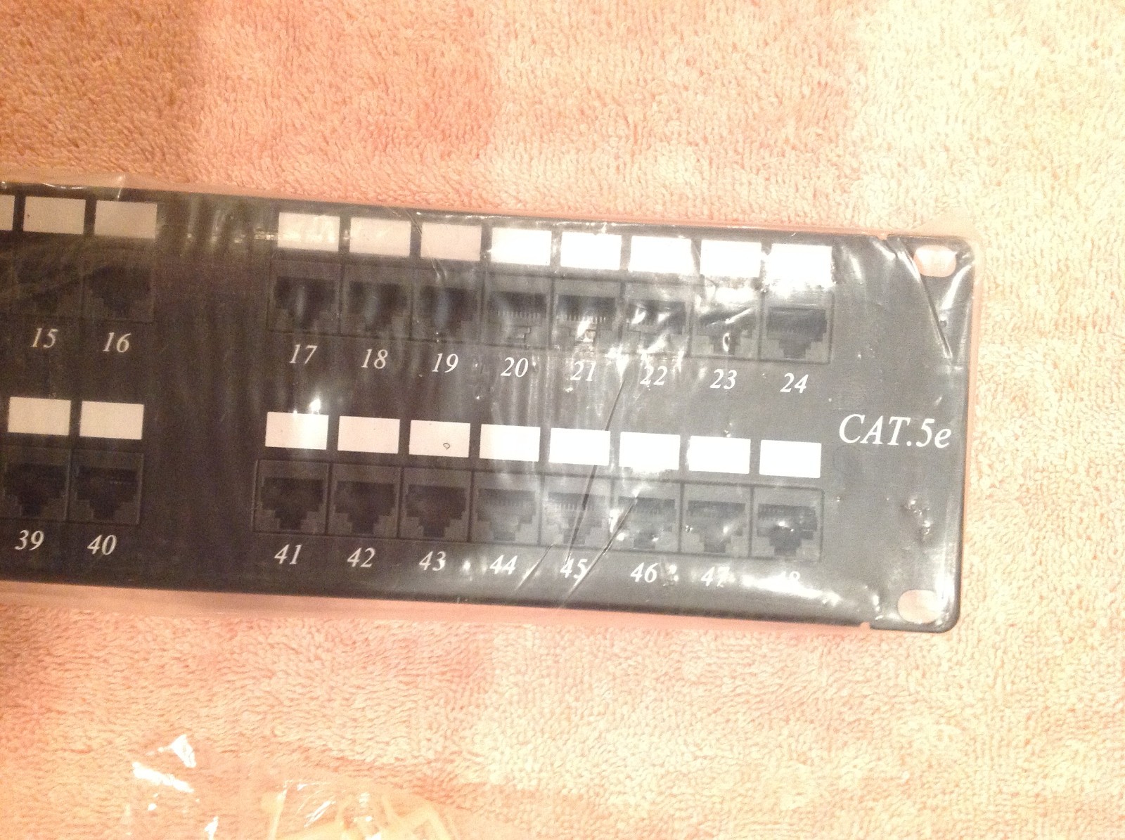 Unshielded Patch Panel 48 Ports