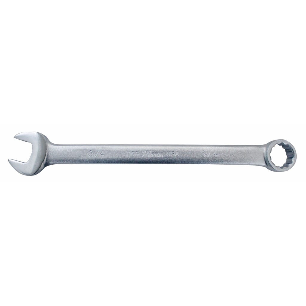 Martin Tool 1165 11/16 Inch Chrome Combination Wrench